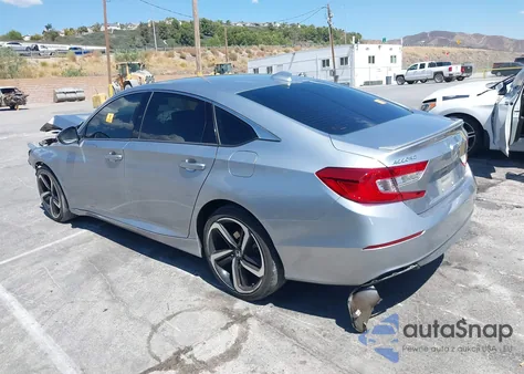 2019 Honda Accord Sport из США, поврежденный, VIN 1HGCV1F34KA023768